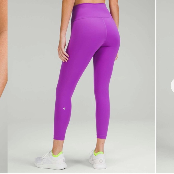 lululemon athletica Wunder Train Leggings size 4 moonlit magenta NWOT - Picture 1 of 11